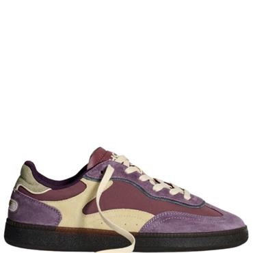 HOFF WOMENS LACE TRAINER - AUBERGINE